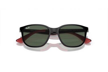 Sončna očala Ray-Ban Junior RJ9078S 713171 Kvadratna Črna