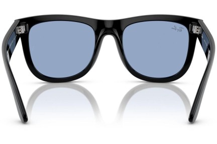 Sončna očala Ray-Ban Wayfarer Reverse RBR0502S 667772 Kvadratna Črna