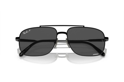 Sončna očala Ray-Ban Michael Titanium RB8096 9267K8 Polarized Pravokotna Črna