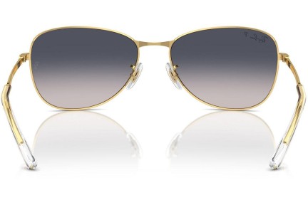 Sončna očala Ray-Ban RB3733 001/78 Polarized Pilotska Zlata