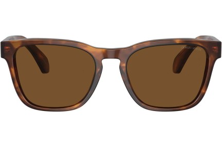 Sončna očala Giorgio Armani AR8155 598857 Polarized Kvadratna Havana