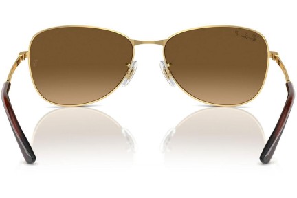 Sončna očala Ray-Ban RB3733 001/M2 Polarized Pilotska Zlata