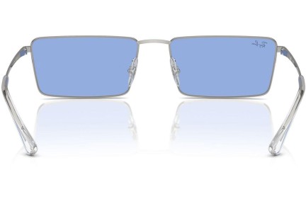 Sončna očala Ray-Ban RB3741 003/80 Pravokotna Srebrna