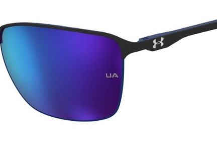 Sončna očala Under Armour UARETAINED/G 0VK/T5 Pravokotna Črna