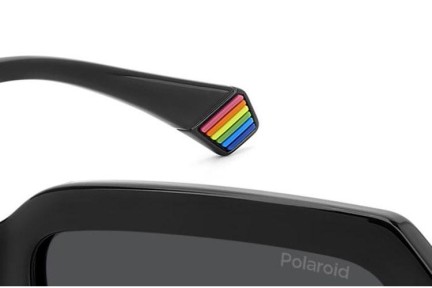 Sončna očala Polaroid PLD6223/S/X 807/M9 Polarized Pravokotna Črna