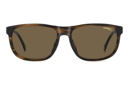 Sončna očala Carrera CFLEX08/G/S EX4/SP Polarized Pravokotna Rjava