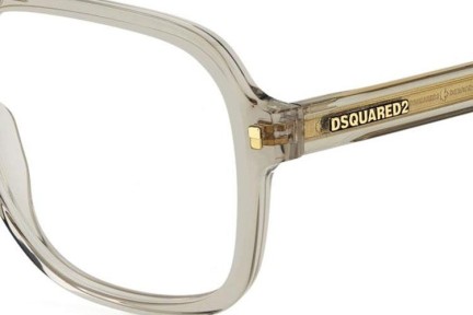 Očala Dsquared2 D20145 10A Pravokotna Bež