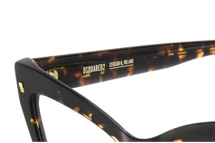 Očala Dsquared2 D20152 086 Cat Eye Havana