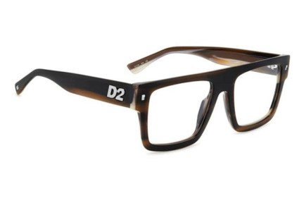 Očala Dsquared2 D20147 EX4 Flat Top Rjava