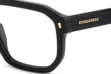 Očala Dsquared2 D20146 807 Pravokotna Črna