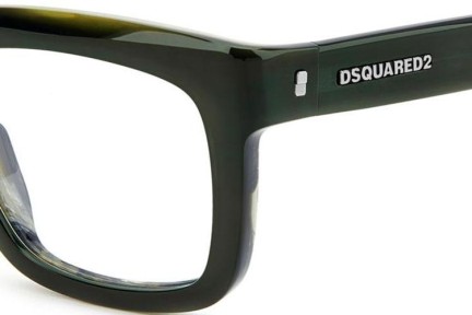 Očala Dsquared2 D20144 6AK Pravokotna Zelena