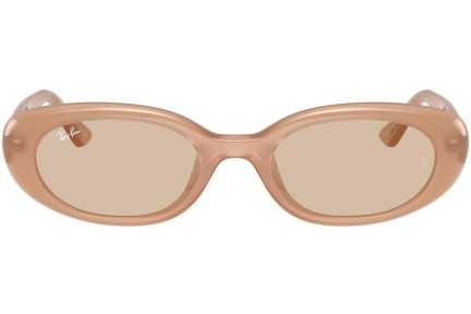 Sončna očala Ray-Ban RB4441D 678793 Ovalna Bež