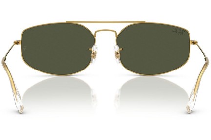 Sončna očala Ray-Ban RB3845 919631 Pravokotna Zlata