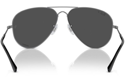 Sončna očala Ray-Ban RB3825 004/K8 Polarized Pilotska Siva