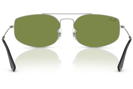 Sončna očala Ray-Ban RB3845 003/4E Pravokotna Srebrna