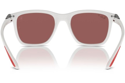 Sončna očala Ray-Ban RB4433M F625H2 Polarized Pravokotna Bela