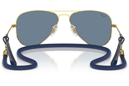 Sončna očala Ray-Ban Junior Aviator Junior RJ9506S 223/1U Pilotska Zlata