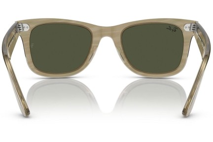 Sončna očala Ray-Ban Wayfarer RB2140F 138731 Kvadratna Siva