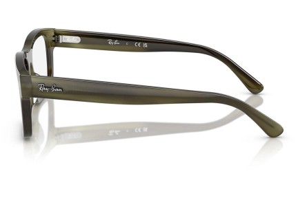 Očala Ray-Ban RX5435 8405 Pravokotna Zelena