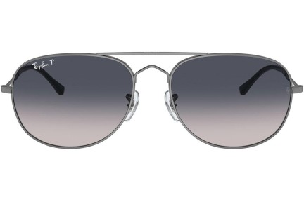 Sončna očala Ray-Ban RB3735 004/78 Polarized Pilotska Siva