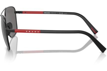 Sončna očala Prada Linea Rossa PS54ZS 1BO02G Polarized Ovalna Črna