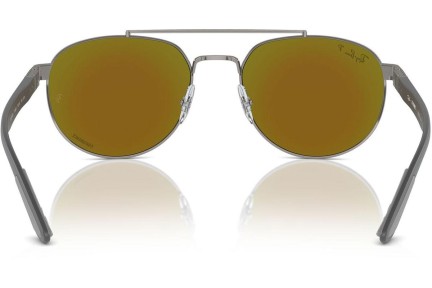 Sončna očala Ray-Ban RB3736CH 004/A1 Polarized Pravokotna Siva