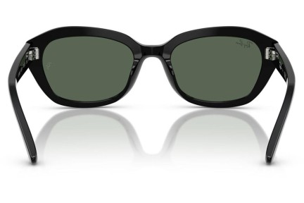 Sončna očala Ray-Ban Junior RJ9081S 100/71 Pravokotna Črna