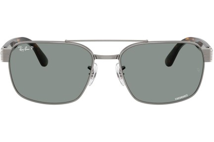 Sončna očala Ray-Ban RB3751CH 004/3R Polarized Kvadratna Srebrna