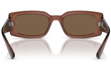 Sončna očala Ray-Ban Kiliane RB4395 667873 Pravokotna Rjava