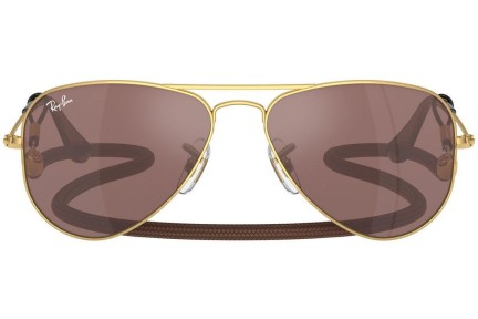 Sončna očala Ray-Ban Junior Aviator Junior RJ9506S 223/6G Pilotska Zlata