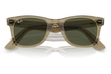 Sončna očala Ray-Ban Wayfarer RB2140F 138731 Kvadratna Siva