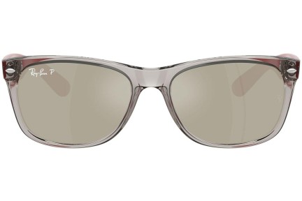 Sončna očala Ray-Ban New Wayfarer RB2132 679759 Polarized Kvadratna Siva