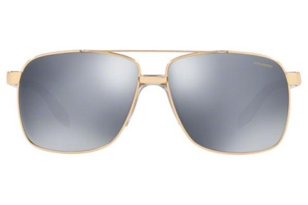 Sončna očala Versace VE2174 1002Z3 Polarized Kvadratna Zlata