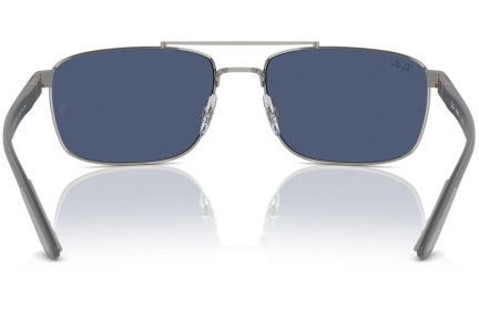 Sončna očala Ray-Ban RB3737 004/80 Pravokotna Siva