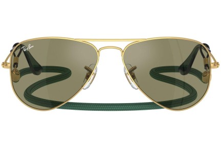 Sončna očala Ray-Ban Junior Aviator Junior RJ9506S 223/6R Pilotska Zlata