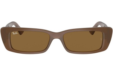 Sončna očala Ray-Ban RB4425 677973 Pravokotna Rjava