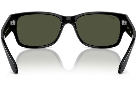 Sončna očala Ray-Ban RB4388 601/31 Pravokotna Črna