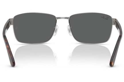 Sončna očala Ray-Ban RB3750 004/B1 Kvadratna Siva