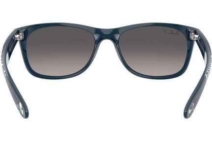 Sončna očala Ray-Ban New Wayfarer RB2132 6796M3 Polarized Kvadratna Modra