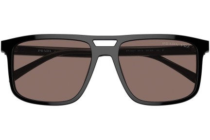 Sončna očala Prada PRA22SF 16K30H Polarized Pravokotna Črna