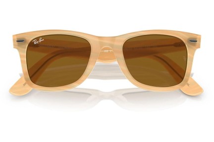 Sončna očala Ray-Ban Wayfarer RB2140F 140833 Kvadratna Rjava