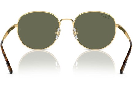 Sončna očala Ray-Ban RB3727D 001/9A Polarized Okrogla Zlata