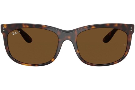 Sončna očala Ray-Ban RB2389 902/57 Polarized Pravokotna Havana