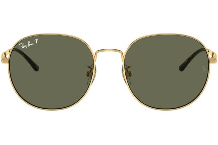 Sončna očala Ray-Ban RB3727D 001/9A Polarized Okrogla Zlata