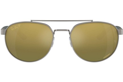 Sončna očala Ray-Ban RB3736CH 92696O Polarized Pravokotna Siva