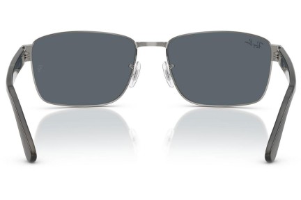 Sončna očala Ray-Ban RB3750 004/R5 Kvadratna Siva