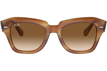 Sončna očala Ray-Ban State Street RB2186 140351 Kvadratna Rjava