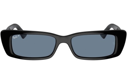 Sončna očala Ray-Ban RB4425 66772V Polarized Pravokotna Črna