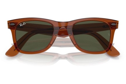 Sončna očala Ray-Ban Wayfarer RB2140F 677631 Kvadratna Rjava