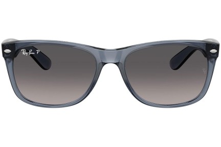 Sončna očala Ray-Ban New Wayfarer RB2132 6592M3 Polarized Kvadratna Modra